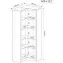 Ver imagem 6 de Kit 1 Armário para Escritório ME4105 e 1 Armário de Canto ME4132