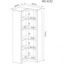 Ver imagem 5 de Kit 1 Armário para Escritório ME4105 e 1 Armário de Canto ME4132