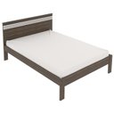 Ver imagem 7 de Cama Casalcm8009 e 2 Mesas de Cabeceira Az1016 Qt10 Nogal Branco Tecno Mobili