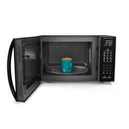 Microondas Panasonic Dupla Refeição 34L Black Glass NN-ST66NBRU - 127 - 6