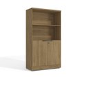 Ver imagem 3 de Kit 4 Peças com Escrivaninha, Gaveteiro e 2 Armários