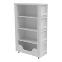 Ver imagem 1 de Organizador Infantil Porta Livros Carrinhos Lilith 100% Mdf