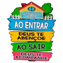 Ver imagem 1 de Placa Casa Decorativa de Parede Madeira - Ao Entrar Deus Te Abençoe