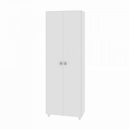 Conjunto Lavanderia Multiuso 2 Peças 1 Armário Multiuso AM3108 1 Armário Aéreo AM3104  - 2