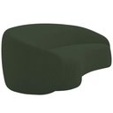 Ver imagem 6 de Sofá Orgânico Luxo Recepção 250cm Amore Linho Verde
