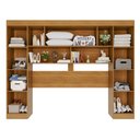 Ver imagem 2 de Guarda-roupa Casal Modulado Odin Premium 4 Portas Cinamomo/off White - Pnr Móveis