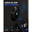 Ver imagem 6 de Mesa de Cabeceira Inteligente com 3 Gavetas:Preto
