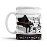 Caneca Piano Pianista Musica - 3