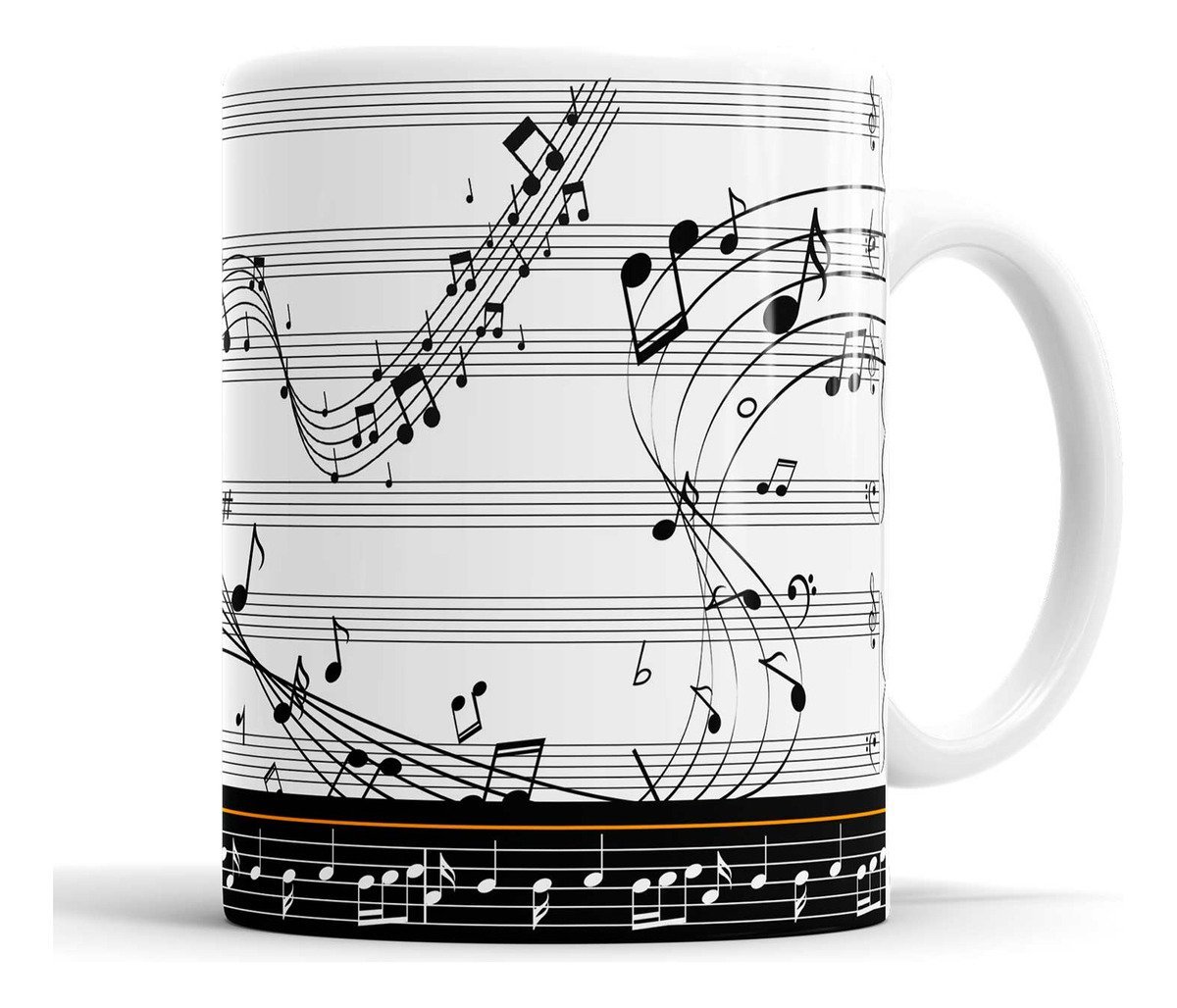 Caneca Piano Pianista Musica - 2