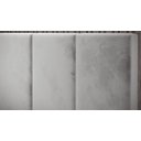Ver imagem 3 de Cabeceira Cama Casal Queen Modulo 1,60 Itália Estofada Suspensa - Cinza Suede