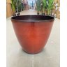 Vaso para Plantas Grande Decorativo Sala Jardim Alto Brilho (liso/vermelho) - 8