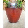 Vaso para Plantas Grande Decorativo Sala Jardim Alto Brilho (liso/vermelho) - 9