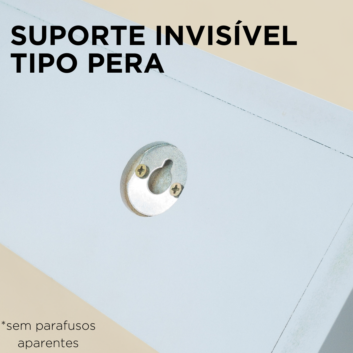 Prateleira Porta Fraldas com Varão Cabideiro Azul Mdf 15mm Reforçado Pintado Quarto Bebê - Organizze - 4