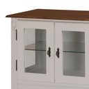 Ver imagem 2 de Cristaleira com 2 Portas e Laterais em Vidro Pés Luiz Xv 60312 Linz Móveis