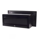 Ver imagem 3 de Caixa Correio Techinox Linear Preta Fosca 23 Profundidade