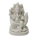 Ver imagem 1 de Escultura Decorativa Ganesha Mao em Po de Marmore 11,5cm