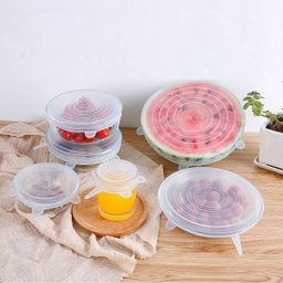 Kit 6 Tampas de Silicone – Vedação Segura e Praticidade na Cozinha - 3
