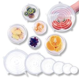 Kit 6 Tampas de Silicone – Vedação Segura e Praticidade na Cozinha - 10