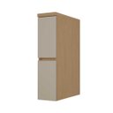 Ver imagem 1 de Balcão Porta Condimento Nesher Condessa 20cm Carvalho-Greige