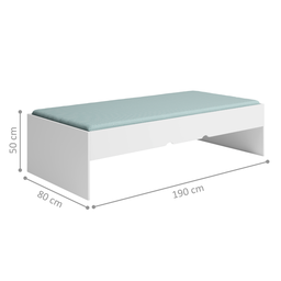 Jogo para Quarto Completo Meninas Chester Branco - 5