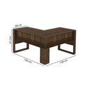 Ver imagem 4 de Mesa para Escritório em L 136 cm - Nogal