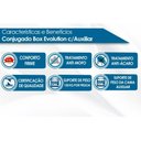 Ver imagem 2 de Cama Baú C/auxiliar Conjugado Solteiro: Colchão Molas Bonnel Mh1443 Evolution White (88x188x52)