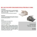 Ver imagem 6 de Cama Baú C/auxiliar Conjugado Solteiro: Colchão Molas Bonnel Mh1443 Evolution White (88x188x52)
