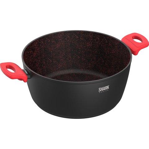 Panela Family Size 28cm Ichef Home Polishop Shark Series - Vermelha | Ichef