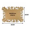 Kit com 3 Molduras em Mdf Retangular Lisa Borboletas Tamanho:40x29cm Cod:kitplm013 - 2