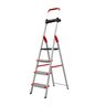 Escada Dobravel 4 Degraus Confort em Aluminio Alumasa - 8