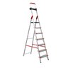 Escada Dobravel 7 Degraus Confort em Aluminio Alumasa - 3