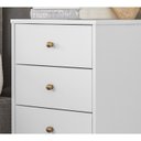 Ver imagem 3 de Kit com 02 Mesa de Cabeceira Presence 9070 Branco Demobile