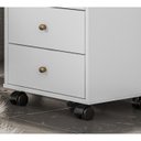 Ver imagem 5 de Kit com 02 Mesa de Cabeceira Presence 9070 Branco Demobile