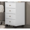 Ver imagem 6 de Kit com 02 Mesa de Cabeceira Presence 9070 Branco Demobile
