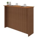 Ver imagem 2 de Bancada Ripada para Cozinha 120cm Freijó Ripado