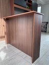 Ver imagem 4 de Bancada Ripada para Cozinha 120cm Freijó Ripado