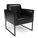 Ver imagem 4 de Sofá Namoradeira com 2 Poltronas Base Industrial Preto Marisa Corano
