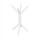 Ver imagem 5 de Mesa Pequena para Cozinha 4 Cadeiras Branco Carvalho Ash Shop Jm