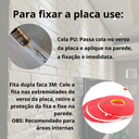 Ver imagem 3 de Placa Tijolinho Auto Adesiva
