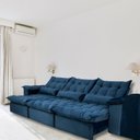 Ver imagem 2 de Sofá Retrátil e Reclinável Articulado Ipanema - 2,20m de Largura e Abertura Grande em Veludo Premium