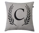 Ver imagem 1 de Almofada Mescla C 40x40cm Preto - Capa com enchimento