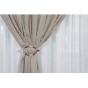 Ver imagem 7 de Cortina Vicenza com forro para Varão ambiente Quarto ou Sala pequeno 2,00 x 1,80metros Bene Tu:CINZA