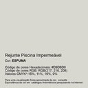 Ver imagem 2 de Rejunte Piscina Impermeável Cor Espuma 18kg