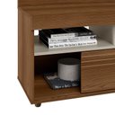 Ver imagem 7 de Rack com Painel Para TV Até 60 Polegadas 2 Portas de Correr 3 Nichos Samba Yescasa