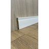 Rodapé de Poliestireno Branco com Friso 240x10cm - 4