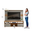 Ver imagem 6 de Rack com Painel Para TV Até 60 Polegadas 2 Portas de Correr 3 Nichos Samba Yescasa