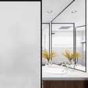 Ver imagem 3 de ADESIVO JATEADO VIDRO PELICULA JATEADA BOX BANHEIRO JANELA 2M PORTA FOSCO CRISTAL AUTOCOLANTE VINIL 