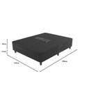 Ver imagem 2 de Base Box Viúvo Serflex Gaia 30x110x188cm Bege