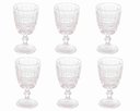 Ver imagem 1 de Conjunto 6 Taças Vidro P/ Água 325 Ml Libélula Lyor 6479