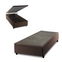 Ver imagem 2 de Box Baú Marrom Solteiro 88x188x45 - King House